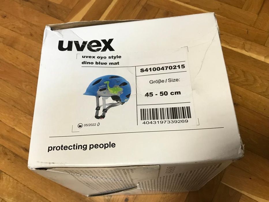 Casca copii UVEX -protectie ciclism/ski, #45-50cm (reglabila), NOUA