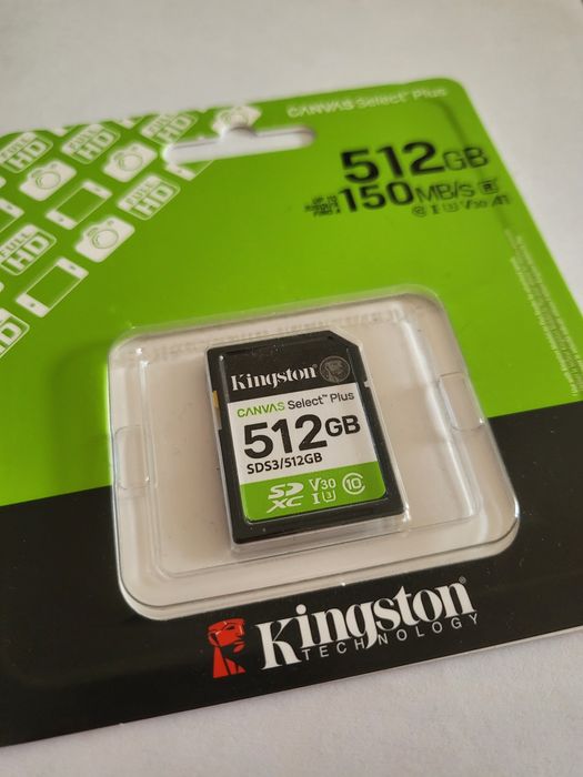 Card de memorie Kingston SD 512GB