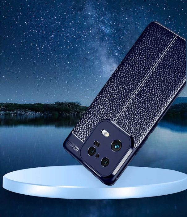 Husa Antisoc model tip PIELE pt. Xiaomi 13 5G , Xiaomi 13 Pro 5G