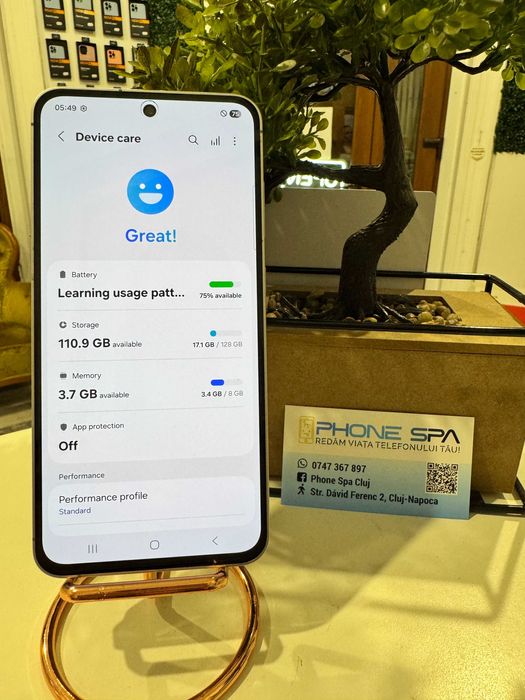 Samsung S24 FE 128Gb/8 RAM - Din magazin,cu garantie!