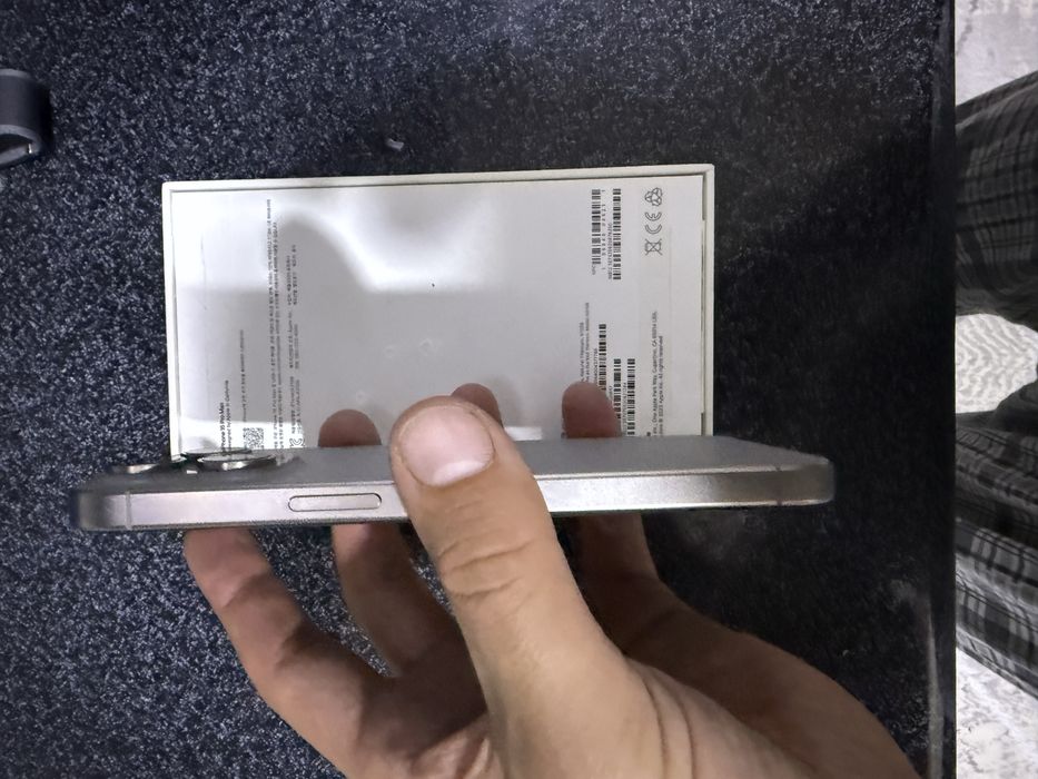 iphone 15 pro max pamit 512g holati ideal karopka dak bor