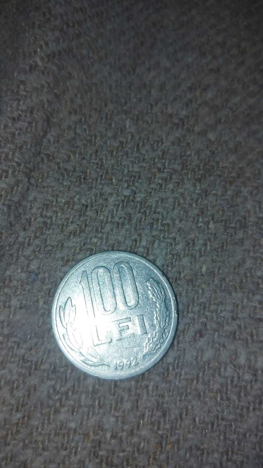 Moneda 100 lei Mihai Viteazu 1992