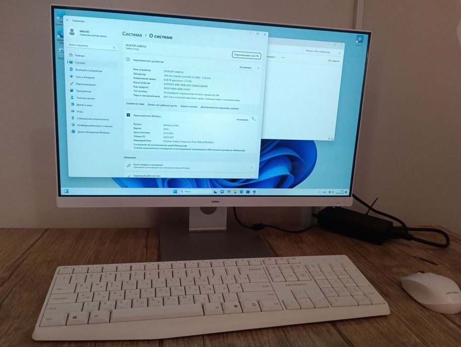 Срочно Продам intel core i5 12400 Моноблок ZIFLLER 24 дюйм