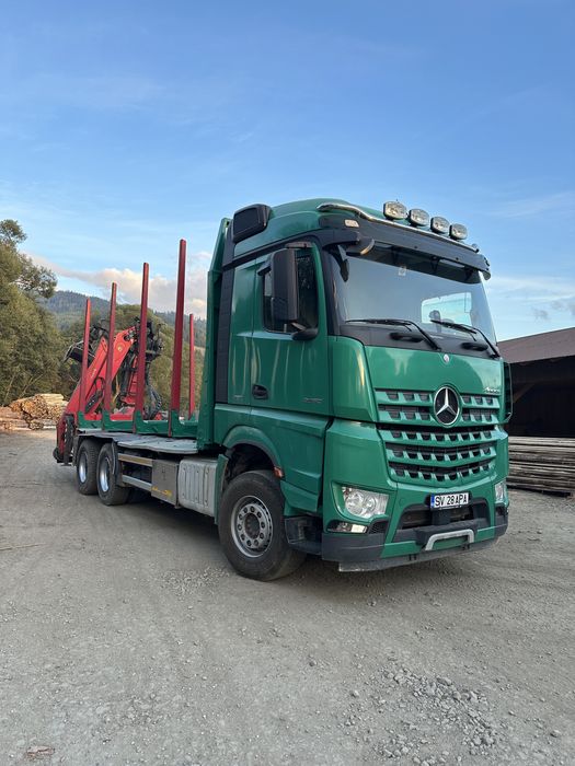 Mercedes-Benz Arocs 2652 / Euro 6 / 6x4 / 2014 / Camioane forestiere /