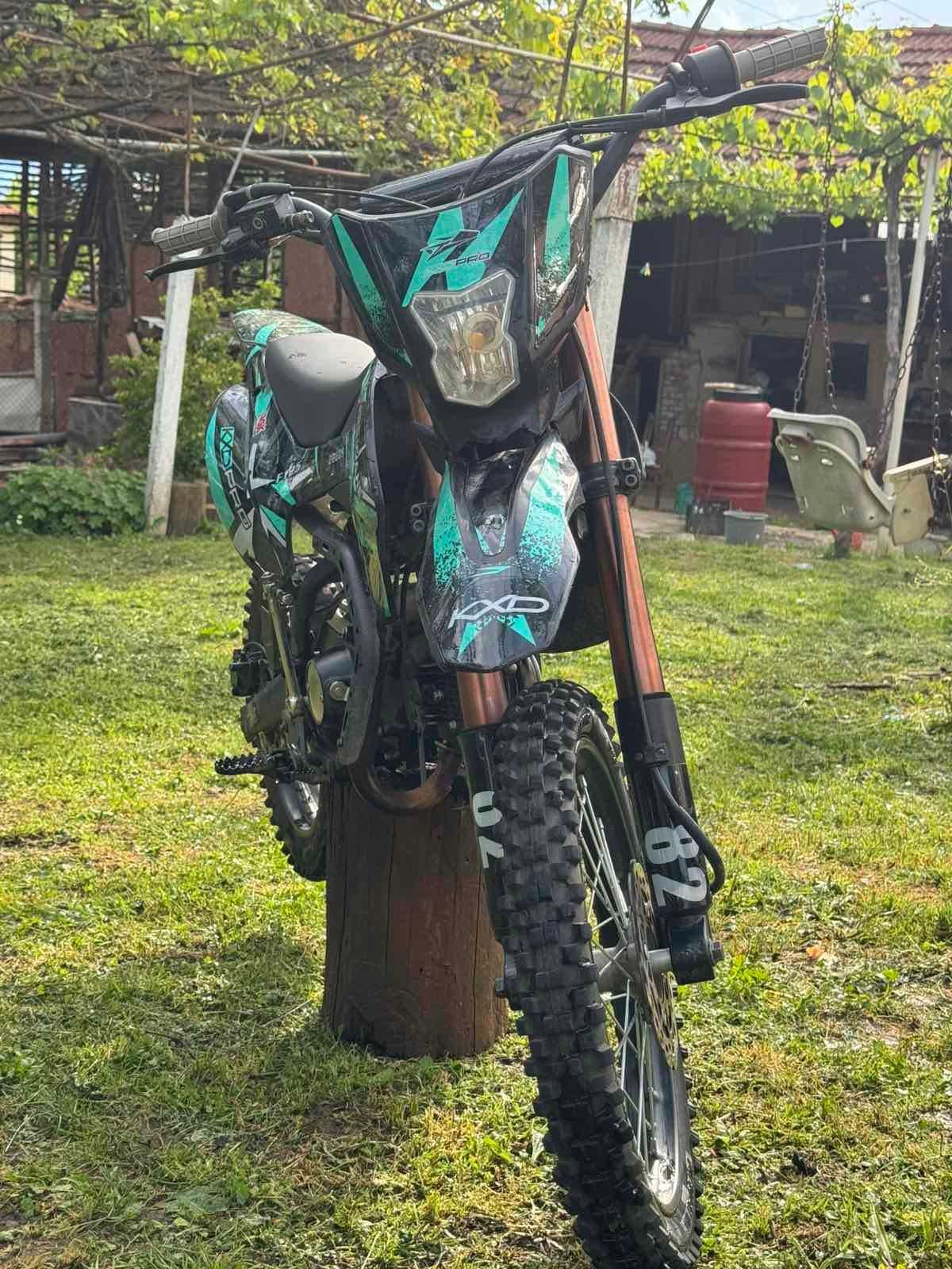 Мотор kxd125 pro, малко каран 1500лв