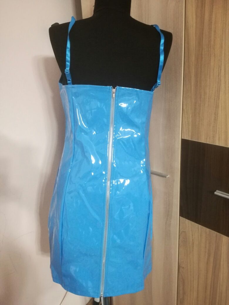 rochie sexy latex lac pvc