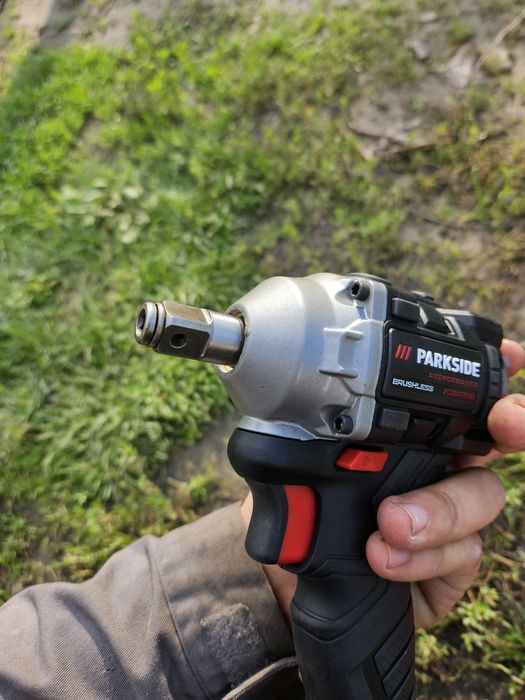 Акумулаторен ударен гайковерт с наковалня 1/2 Parkside PDSSAP 20-Li D3