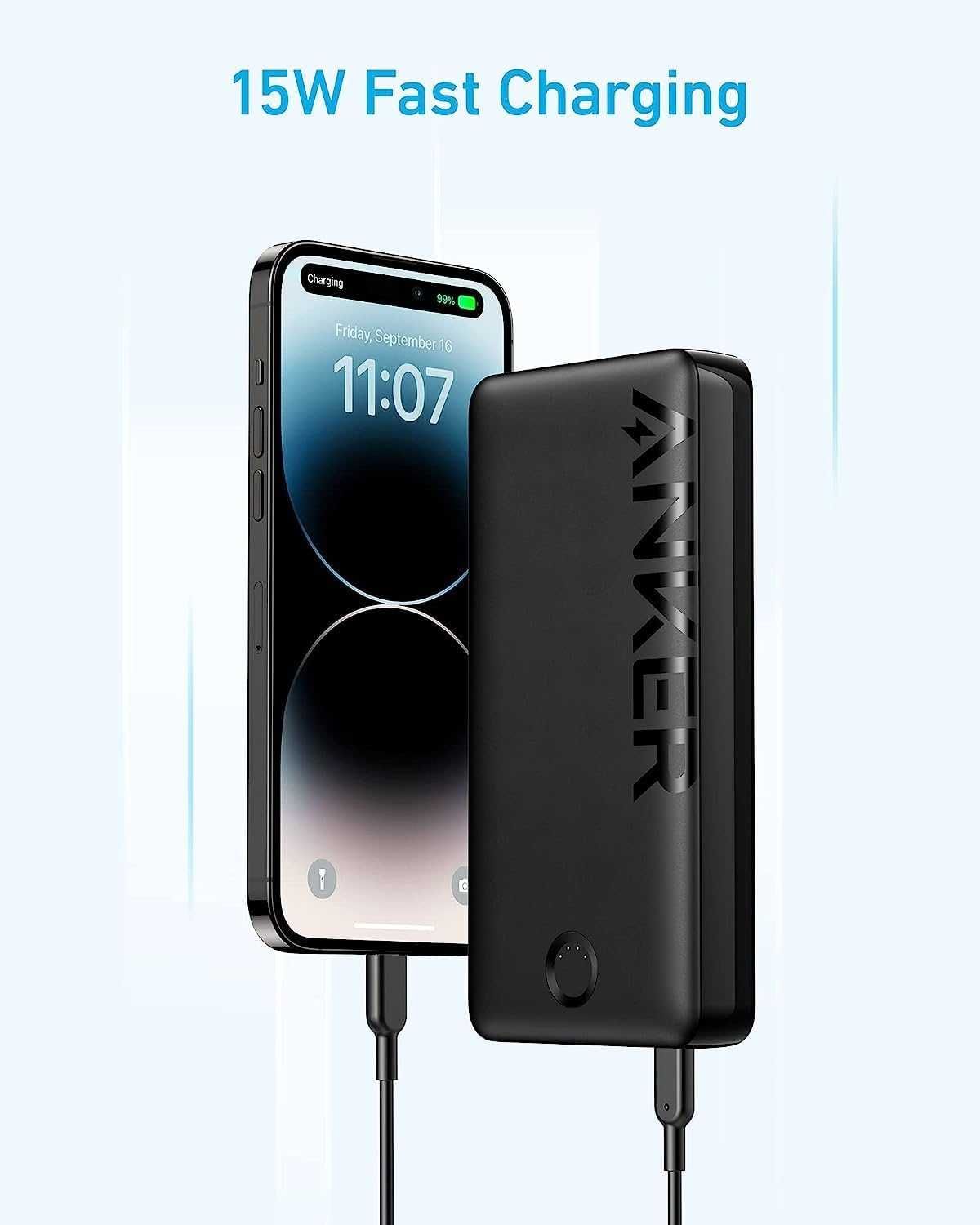 Anker 325,20000mAh външна USB батерия,Powerbank