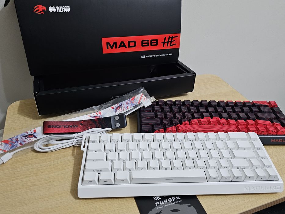 Игровые клавиатуры Madlions 68he, 68r