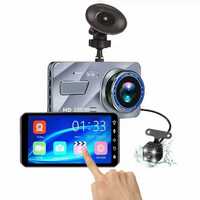 Camera Auto Dubla Fata si Spate, TSS-A10, Ecran 4", Full HD