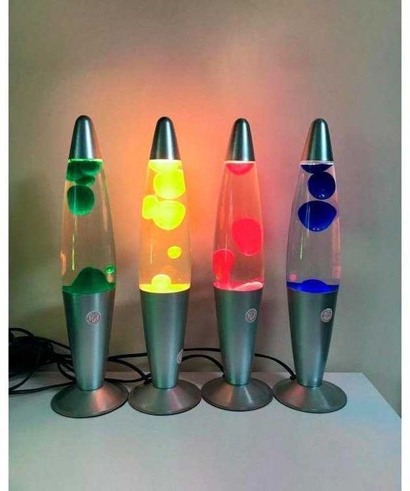 Лава лампа , высота 35см, 41см.