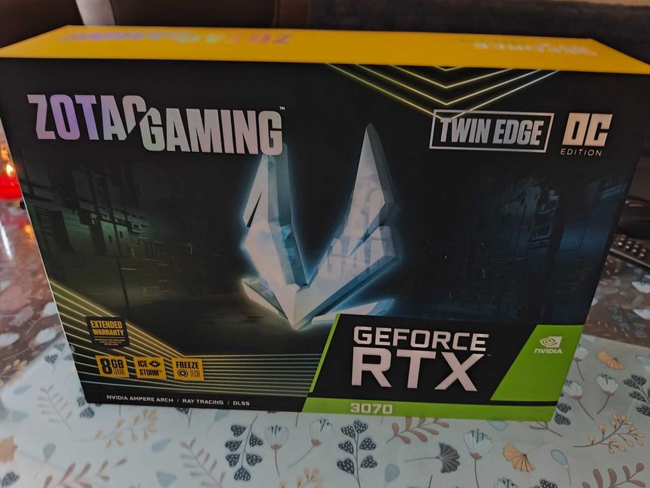 ВидеоКарта ZOTAC Gaming GeForce RTX 3070 TWIN EDGE 8GB