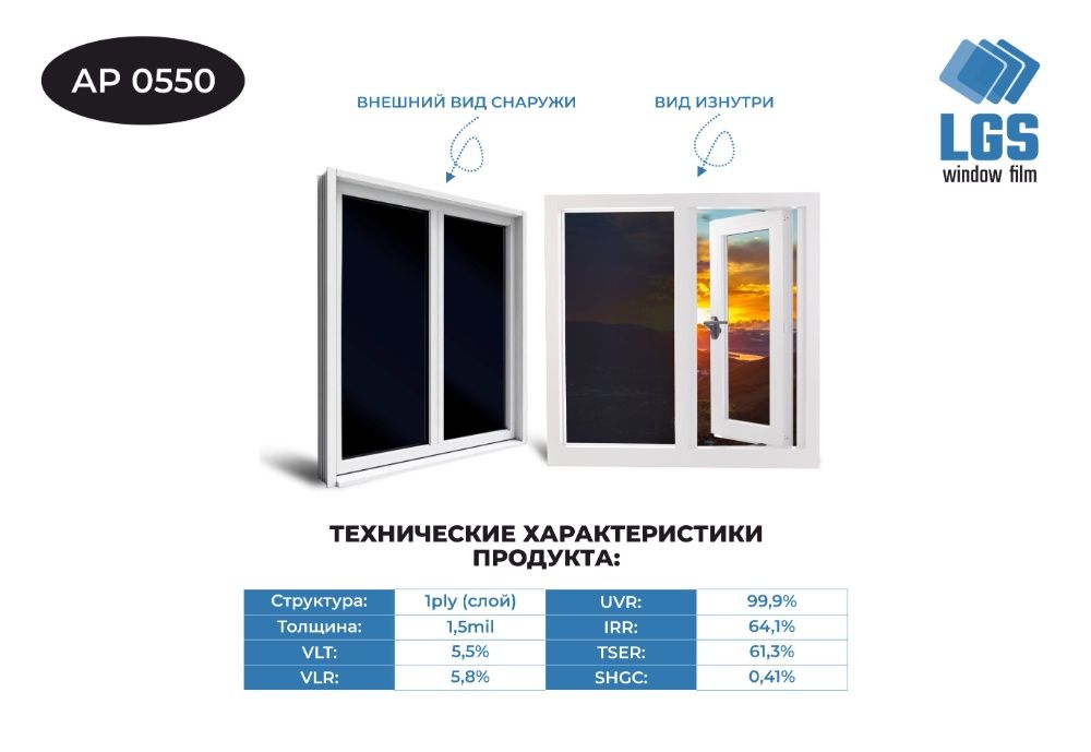 Premium пленки для окон