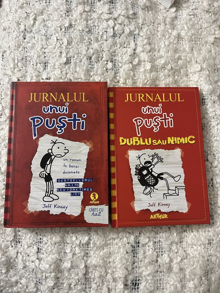 Vand 2 volume ,,Jurnalul unui pusti’’
