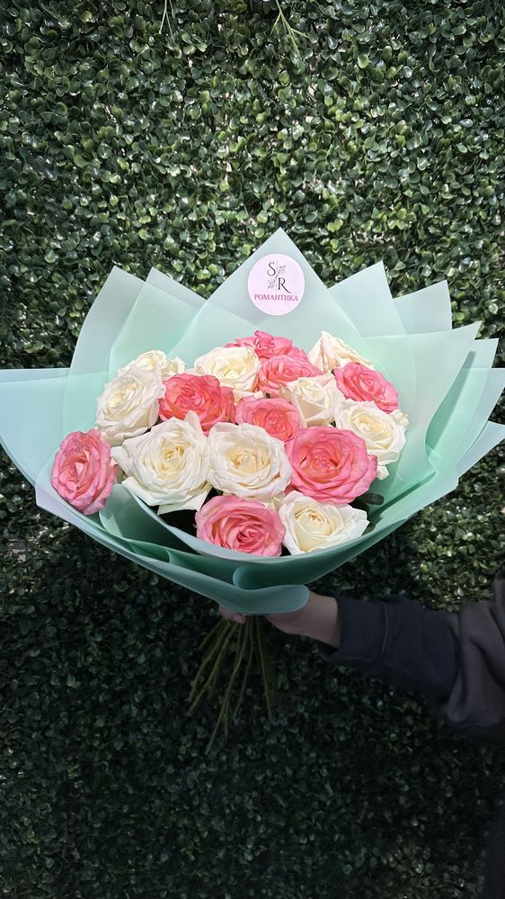 Доставка Цветы розы букеты Семей