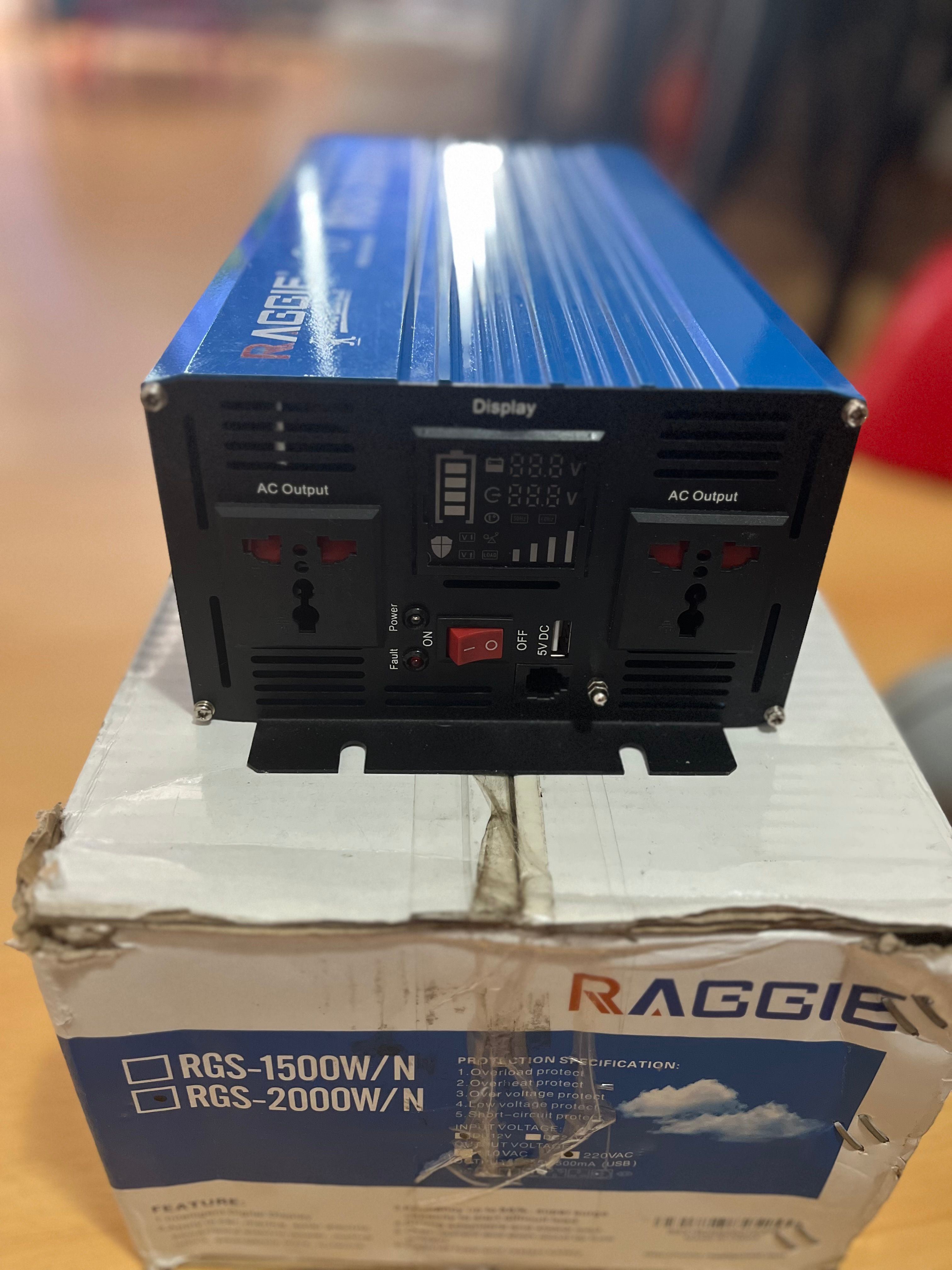 Инвертор 12V - 220V чиста синусоида