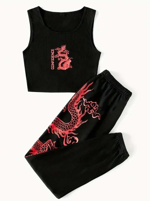 Костюм с драконом s-m