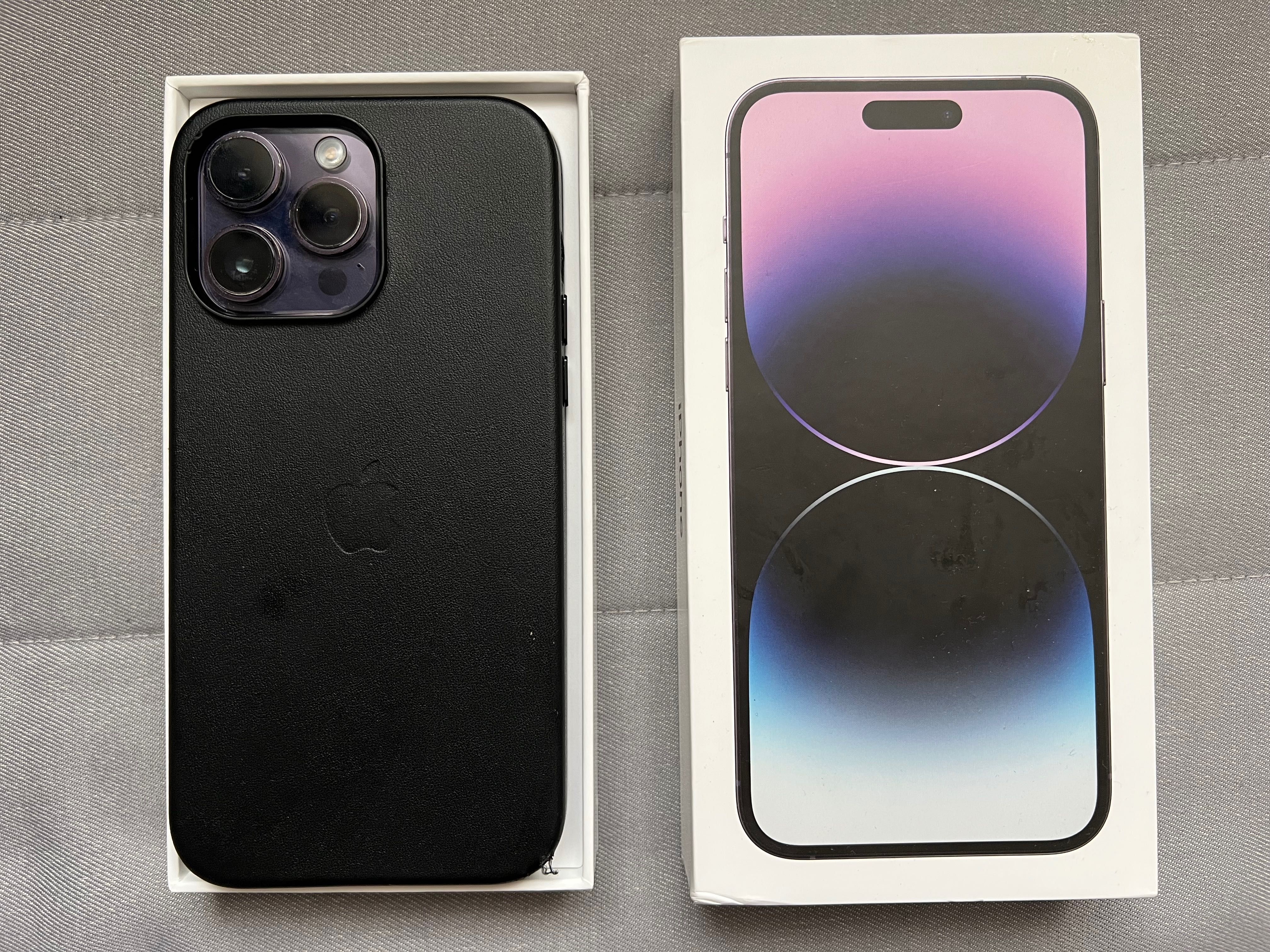 IPHONE 14 PRO MAX 256gb 84% БАТЕРИЯ Пълен Комплект