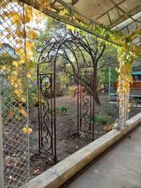 Садовые арки из металла