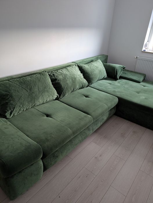 Canapea coltar extensibil cu spatiu de depozitare - 310 x 215 cm