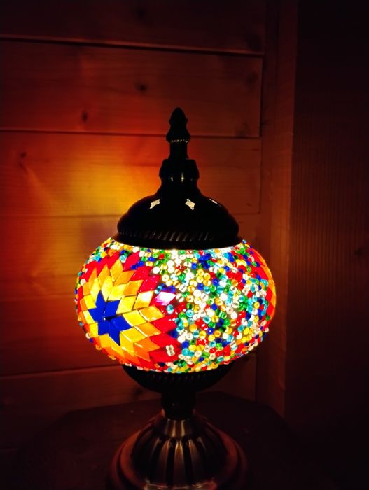 Lampa orientală mozaic