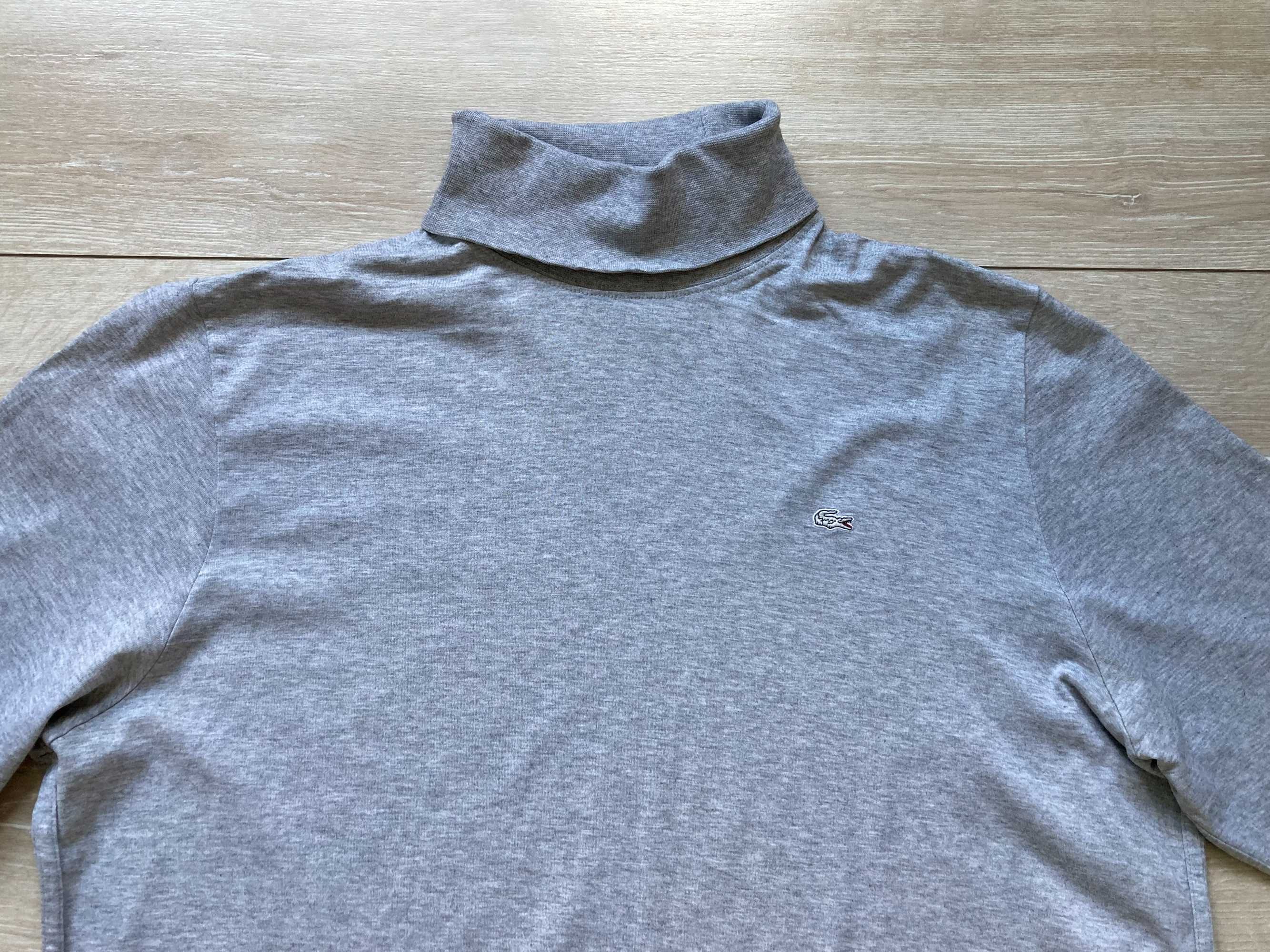 Lacoste Regular Fit мъжко тънко поло блуза фланела размер XXL