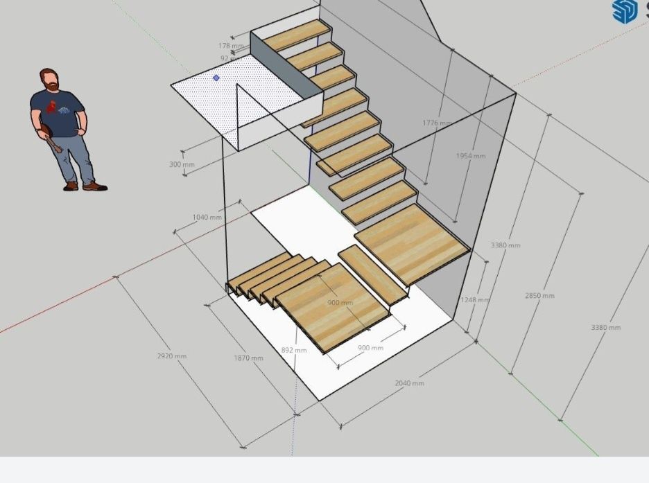 Scari industrial galvanizate de exterior si interior