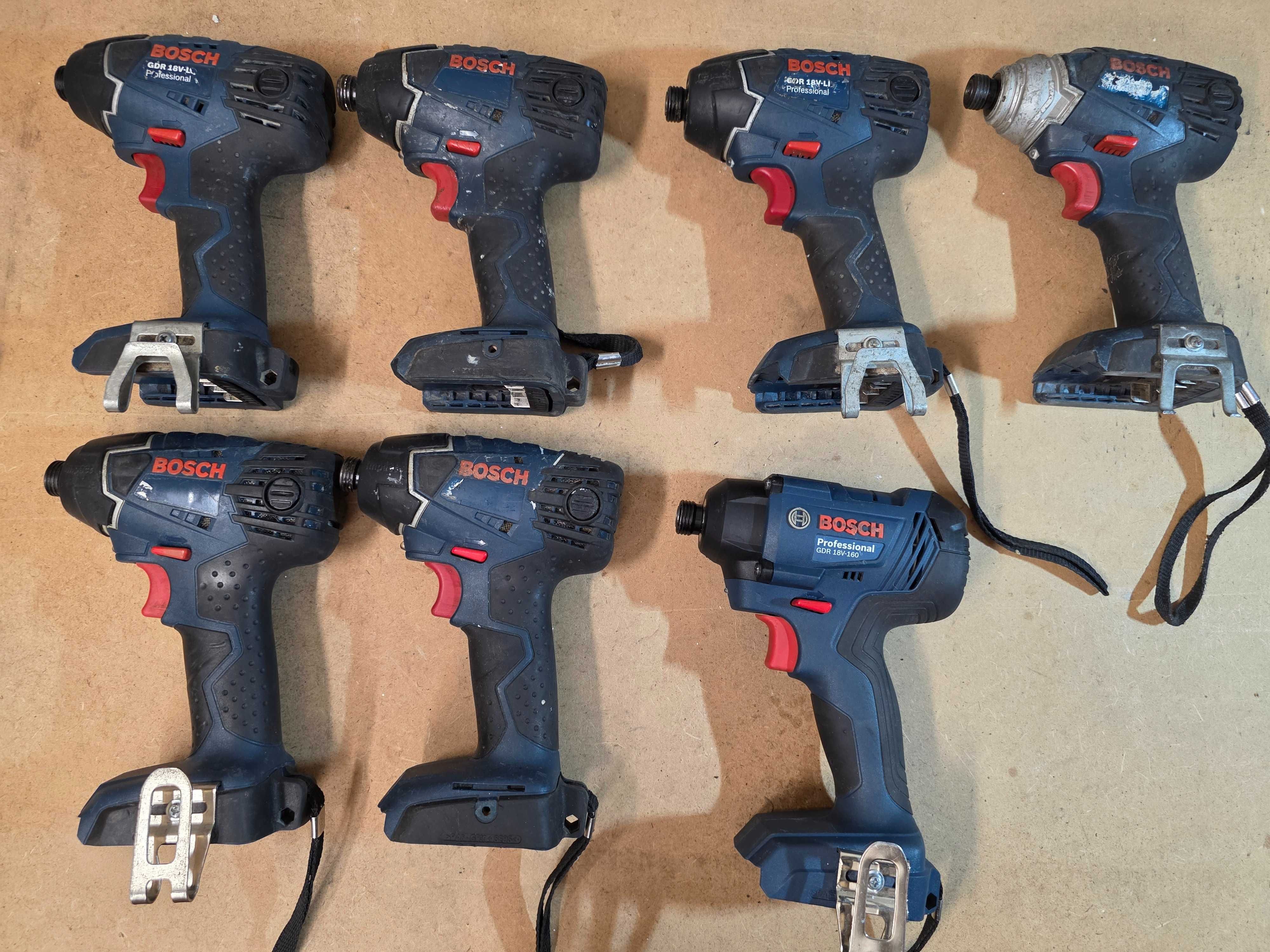 Безчетков импакт, винтоверт, гайковерт Bosch GDR, GSB, GDX 18V