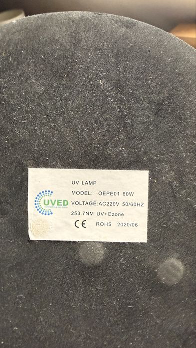 Lampa uv 60m2 stare perfecta de functionare