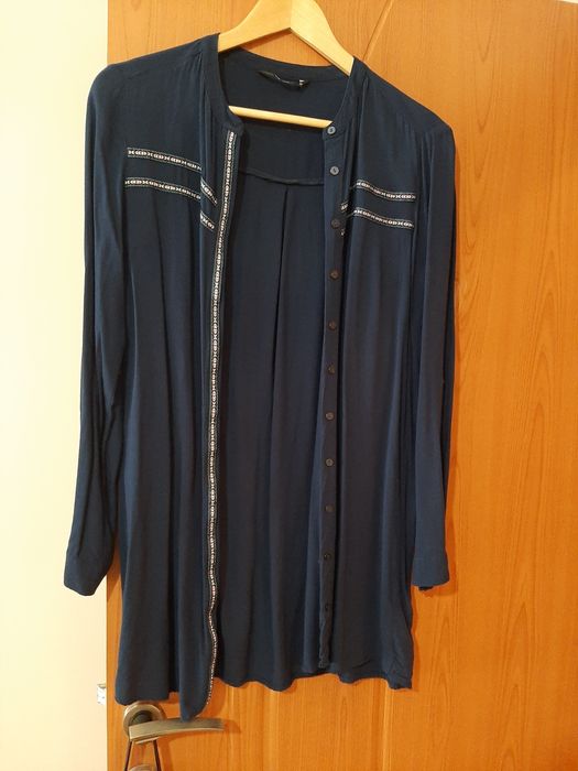 Риза-туника с дълъг ръкав