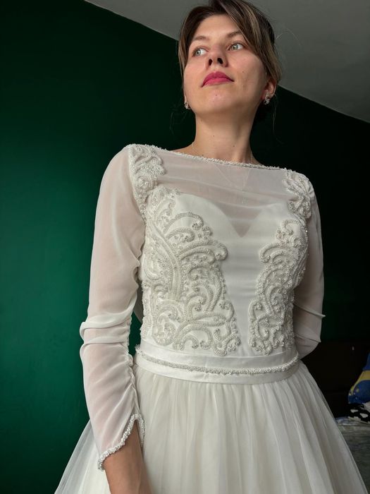 Rochie alba- made in Italy