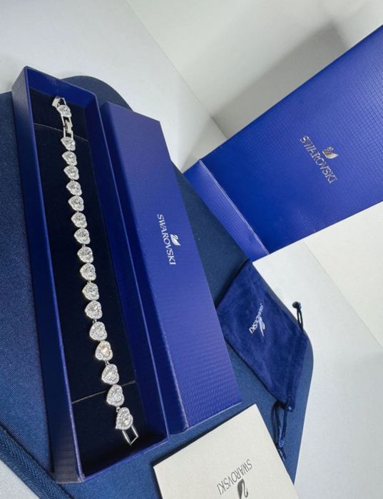 Brățară Swarovski Angelic Hearts