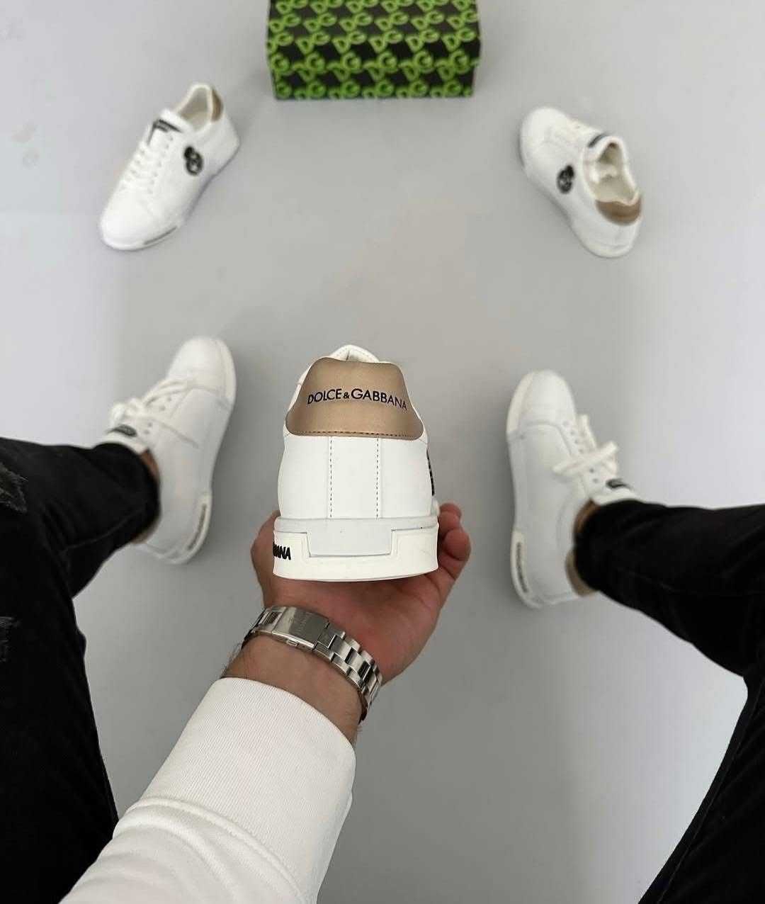 Adidasi/sneakers low/pantofi casual Dolce&Gabbana Portofino D&G
