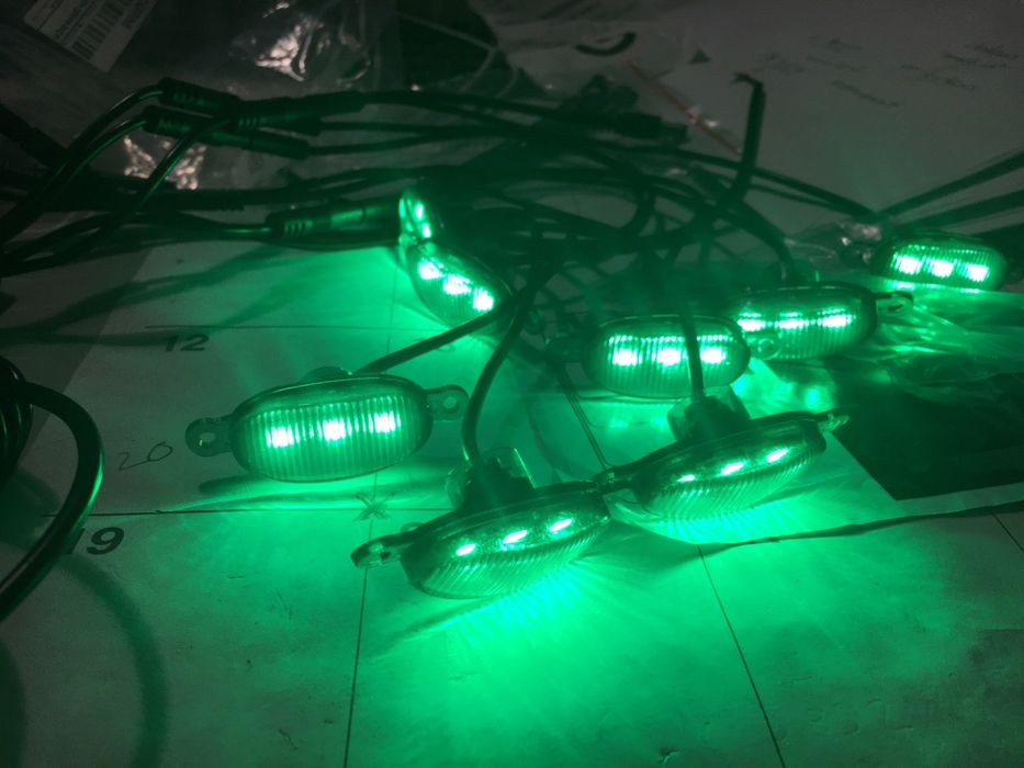 Kit 6 Lumini ambientale RGB grile auto Lampa led Aplicatie Bluetooth