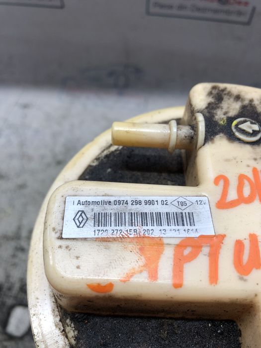 pompa rezervor motorina renault captur 1.5 motorina 2015
