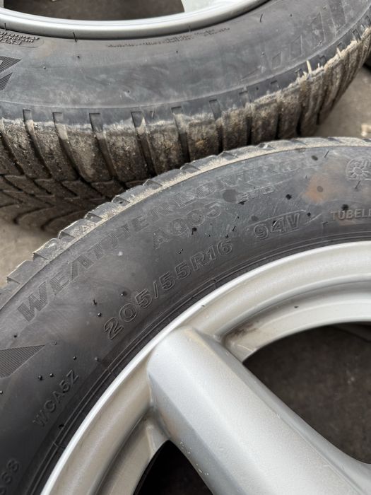 Jante 16 Bridgestone iarnă 5x112     205 55 16