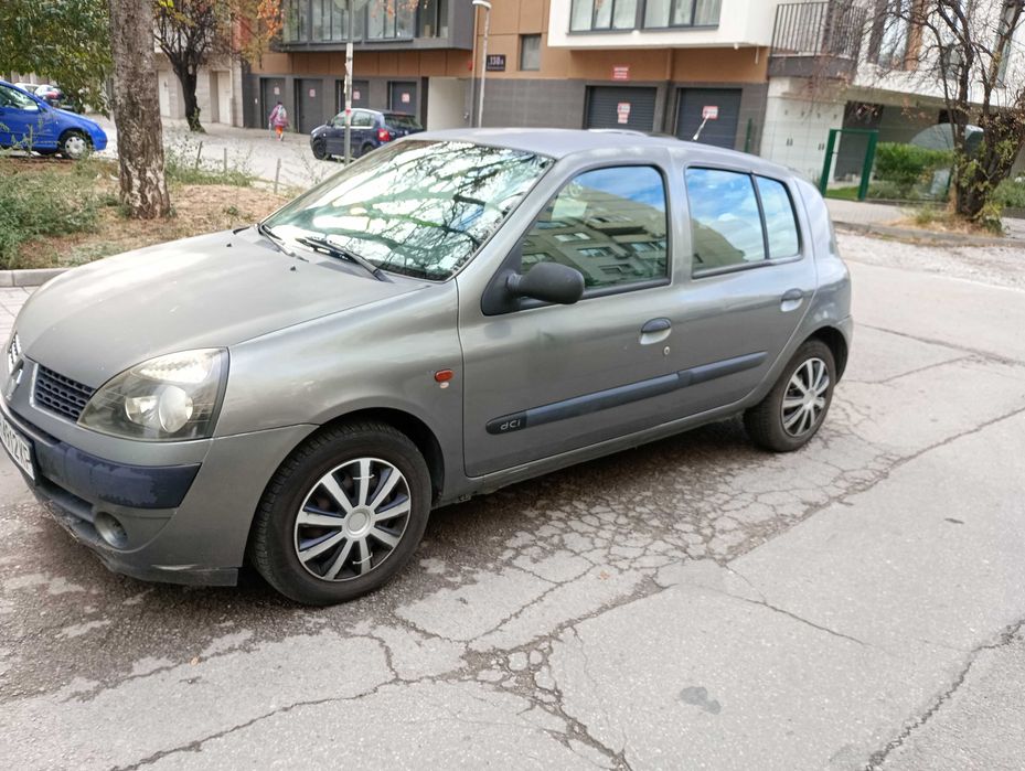 Рено Клио 2002г. 1,5 дизел, 65к.с