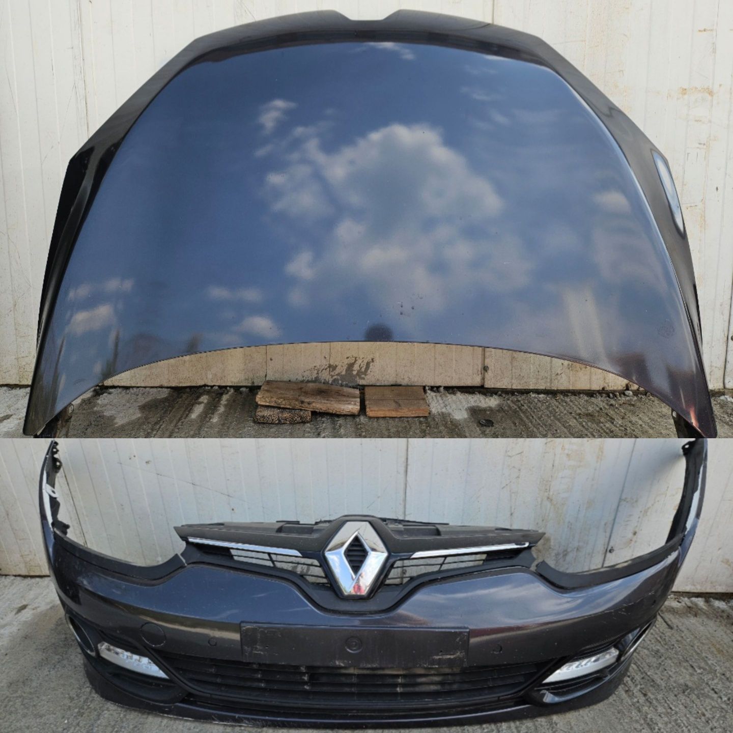 Bara fata capota Renault Megane 3 facelift 2014 culoare TEB66