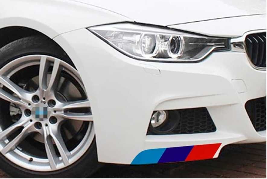 Set 2 Colante Autocolante Stickere Abtibild BMW M Performance