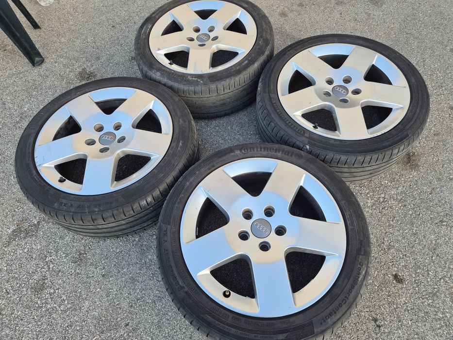 5х112/17 с гуми Ауди Шкода 5x112/17 VW Ауди Сеат Skoda