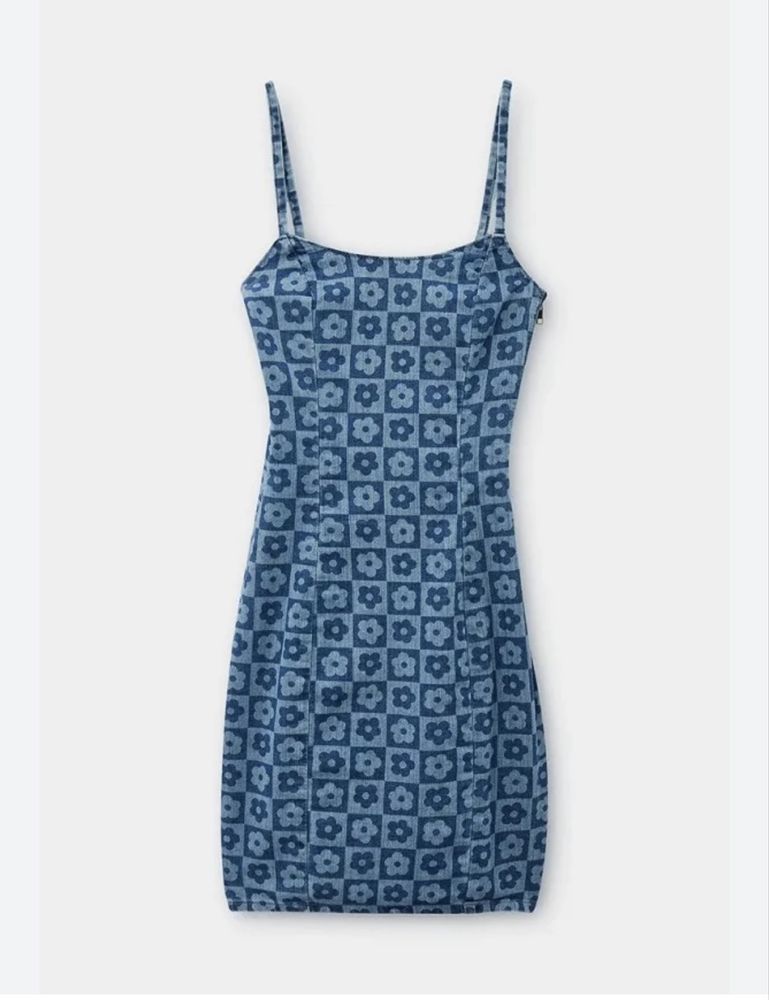 Дънкова рокля H&M, ХС размер
