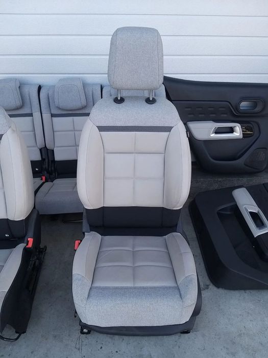 Interior mixt piele textil citroen c5 aircross 2019