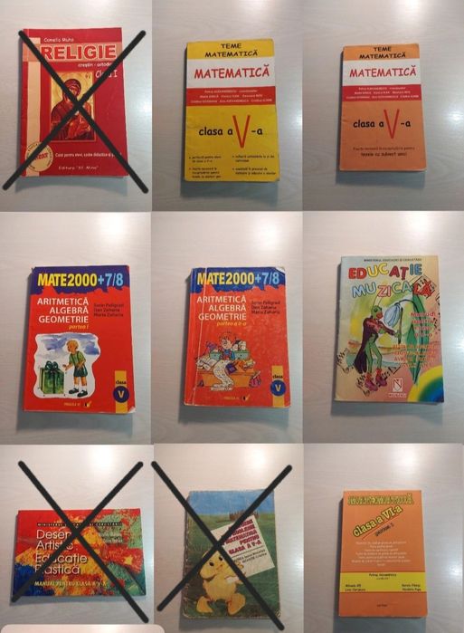 Manuale / Culegeri liceu, BAC și generală (clasele 5-12)