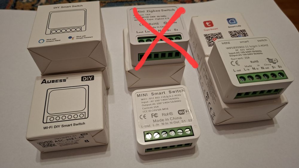Releu inteligent / comutator WI-FI Tuya (smart switch)