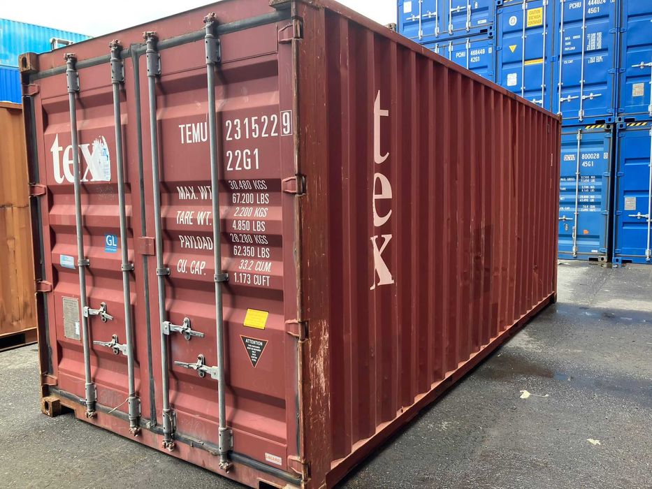 Container maritim HQ CW – 40ft / 20ft (High Cube, Cargo Worthy)