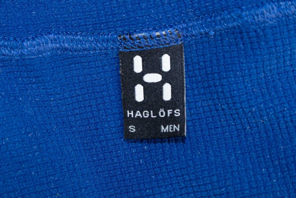 Haglofs Stem мъжки 1/4 цип пуловер син термо блуза S