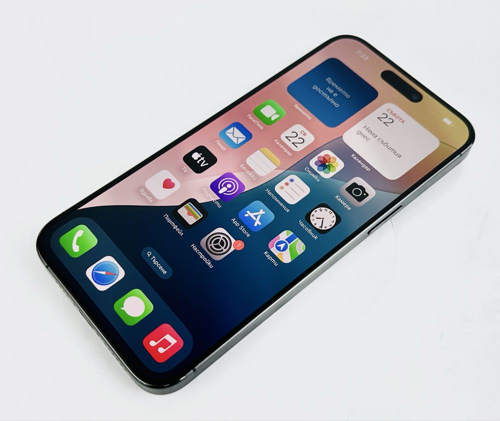 Apple iPhone 15 Pro Max 256GB Blue Titanium 91% Батерия! Гаранция!