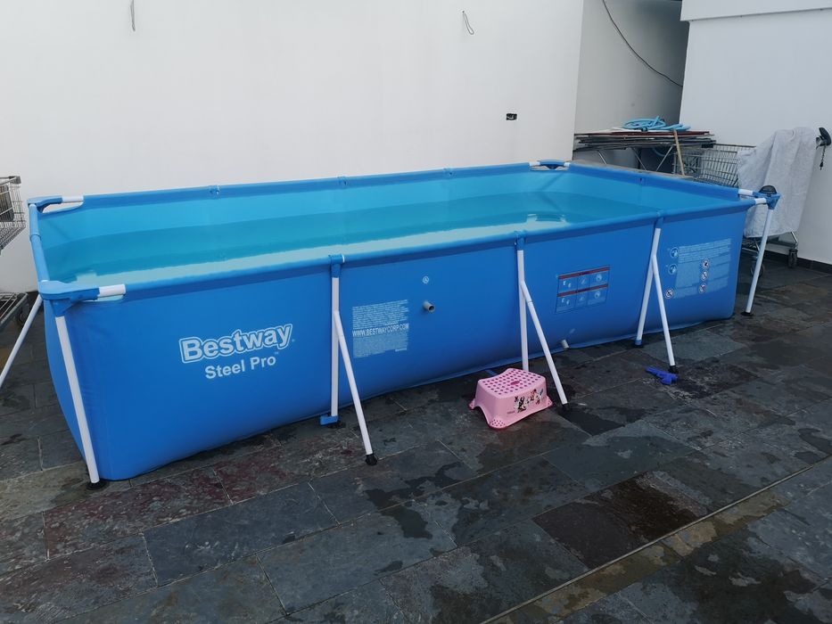 Piscina rectangulara cu cadru metalic Best Way 4m 211cm 81 cm