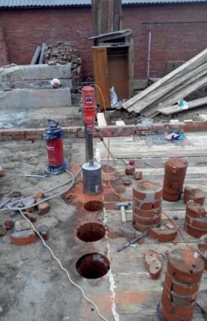 Алмазное бурение и сверления отверстий