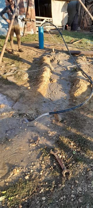 Foraje puțuri denisipări pilonii de sustinere